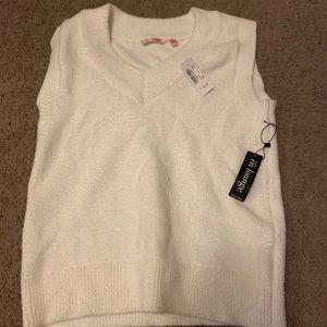 white la vie en rose soft vest